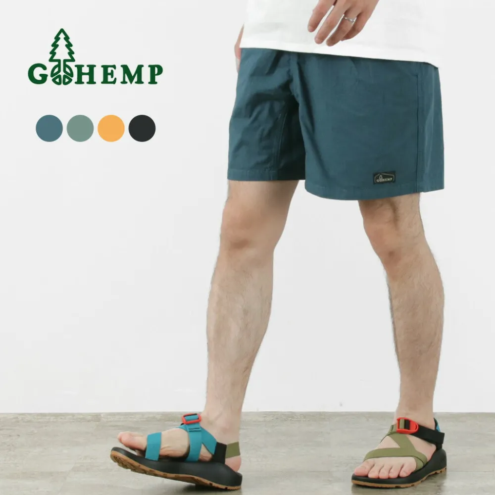 GOHEMP Shorts^/ Hemp Jam Shorts Hemp cotton/recycled polyester weather cloth
