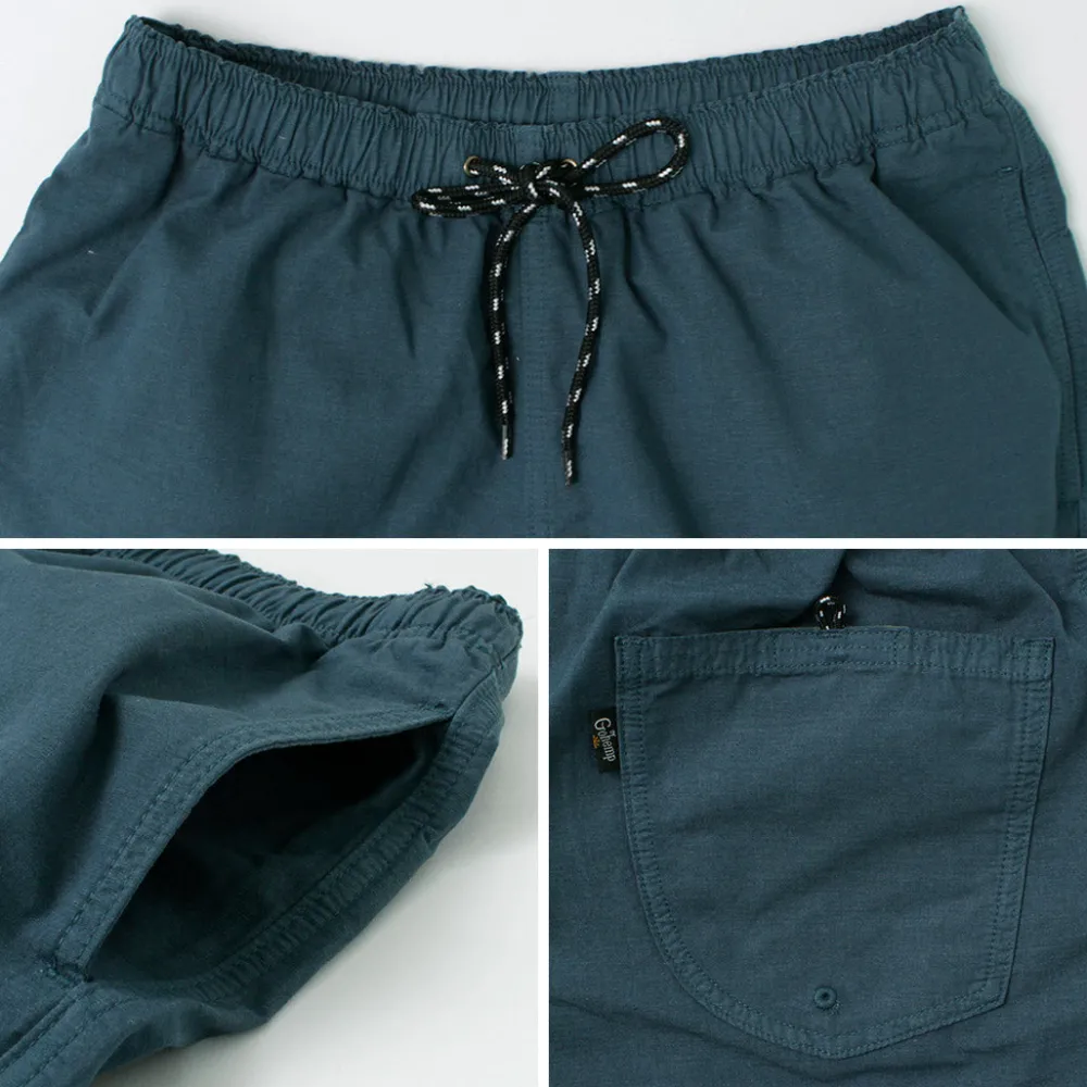 GOHEMP Shorts^/ Hemp Jam Shorts Hemp cotton/recycled polyester weather cloth