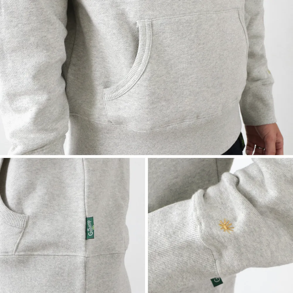 GOHEMP Sweatshirts^/ Hemp Shawl Hoodie