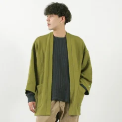 GOHEMP Cardigans^/ Hemp Sweatshirt Haori Cardigan