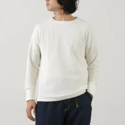 GOHEMP T-Shirts^/ Hemp Waffle BASIC Raglan Crew