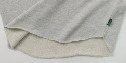 GOHEMP Sweatshirts^/ Loose Round 7/10 Sleeve Light Ounce Sweat T-Shirt gray