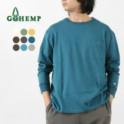 GOHEMP T-Shirts^/ Low Pocket T-Shirt