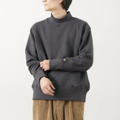 GOHEMP Sweatshirts^/ Mock Neck Sweatshirt