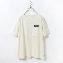 GOHEMP T-Shirts^/ NC Mono Tone Wide Poket Tee