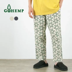 GOHEMP Trousers^/ New Day Pants Tornado Print