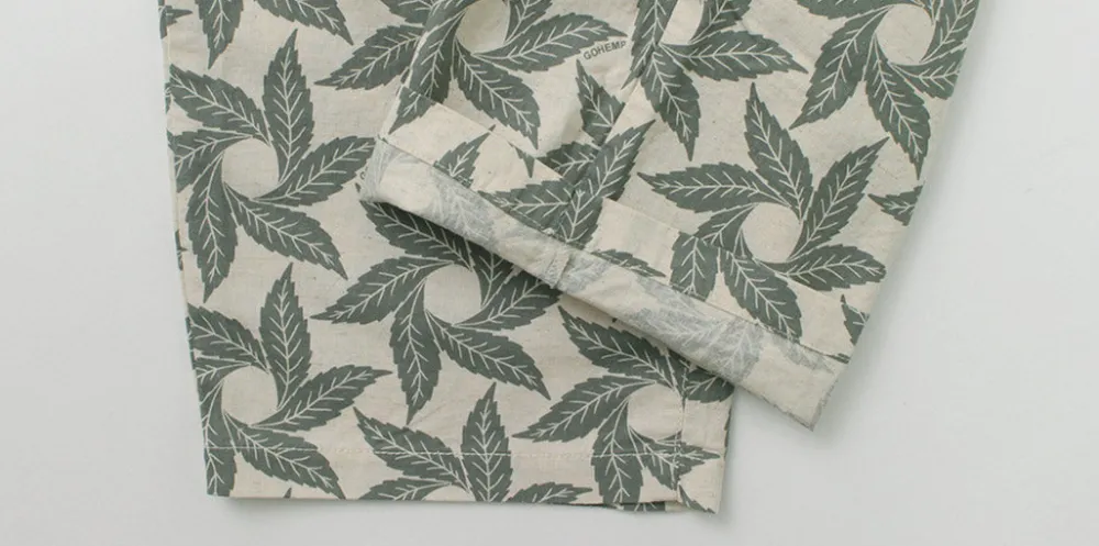 GOHEMP Trousers^/ New Day Pants Tornado Print