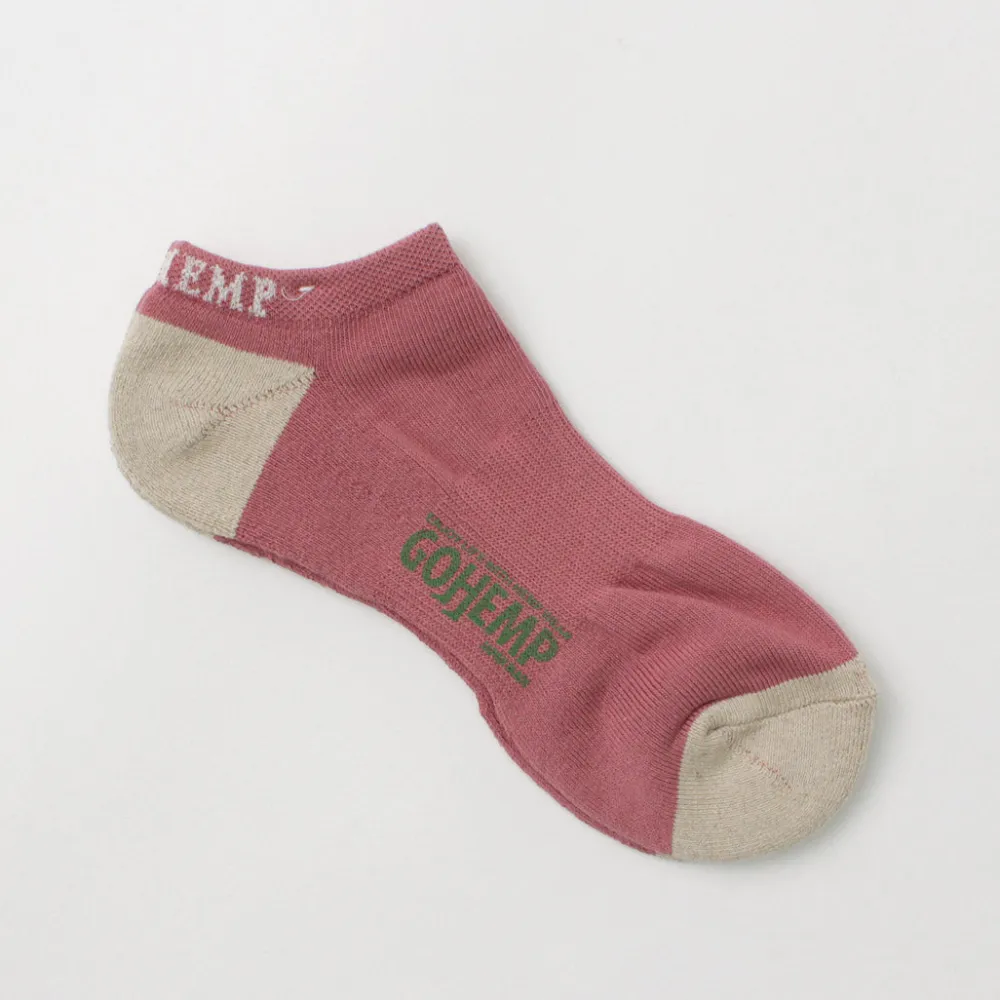 GOHEMP Socks^/ Panel Pile Ankle Socks
