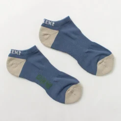 GOHEMP Socks^/ Panel Pile Ankle Socks