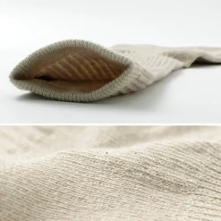GOHEMP Socks^/ Patterned Pile Crew Socks