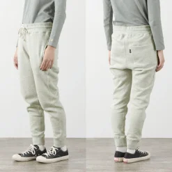 GOHEMP Trousers^/ Slim Rib Hemp Sweatpants