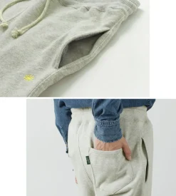GOHEMP Trousers^/ Slim Rib Hemp Sweatpants