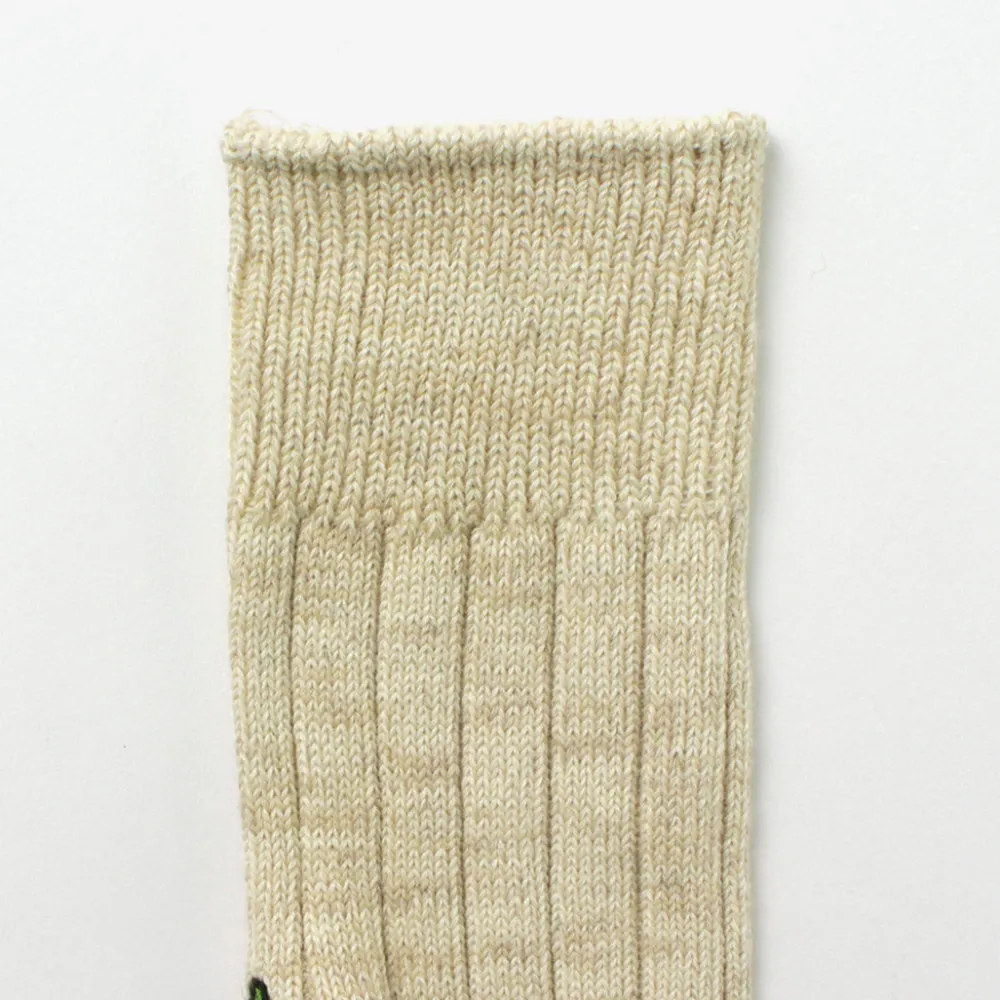 GOHEMP Socks^/ Souvenir Emblem Crew Socks