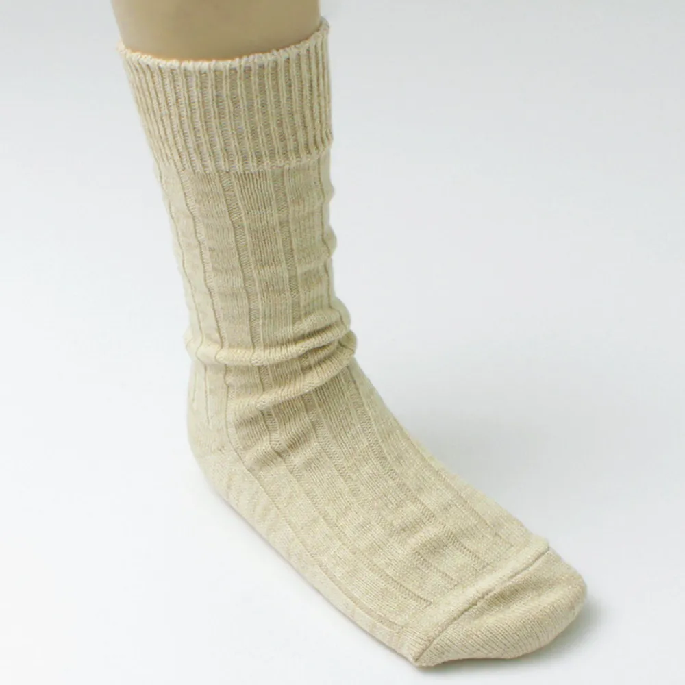 GOHEMP Socks^/ Souvenir Emblem Crew Socks