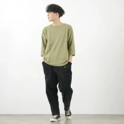 GOHEMP T-Shirts^/ Sunblend warmer Baseball sleeve crew t-shirt