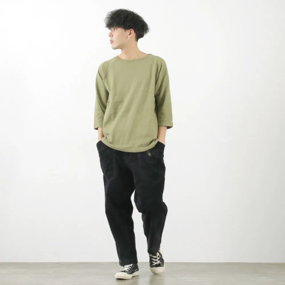GOHEMP T-Shirts^/ Sunblend warmer Baseball sleeve crew t-shirt