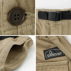 GOHEMP Trousers^/ Travel Balloon Pants Hemp Cotton