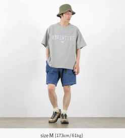 GOHEMP Shorts^/ Traveler Easy Shorts Used Wash lightblue