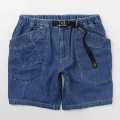 GOHEMP Shorts^/ Traveler Easy Shorts Used Wash lightblue