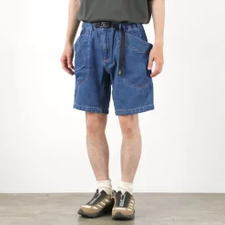 GOHEMP Shorts^/ Traveler Easy Shorts Used Wash lightblue