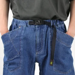 GOHEMP Shorts^/ Traveler Easy Shorts Used Wash lightblue