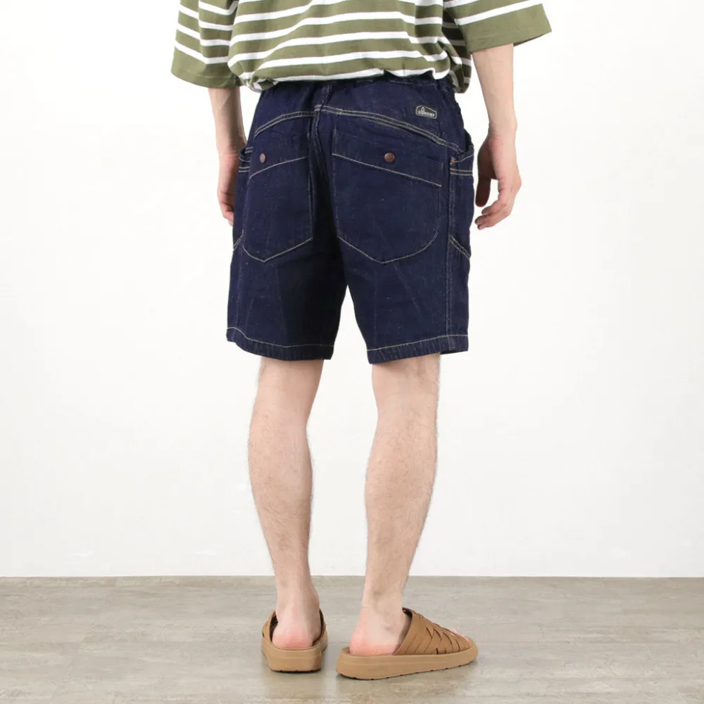 GOHEMP Shorts^/ Traveler Easy Shorts indigo