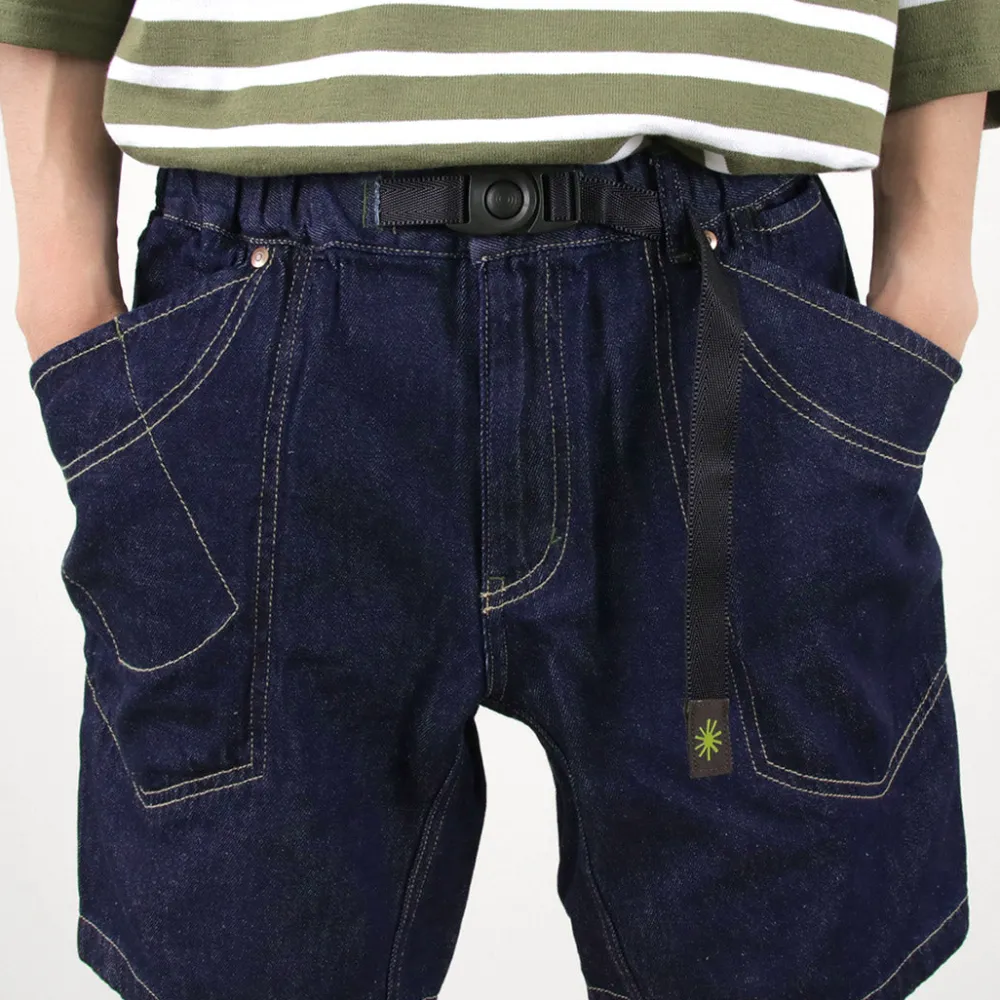 GOHEMP Shorts^/ Traveler Easy Shorts indigo