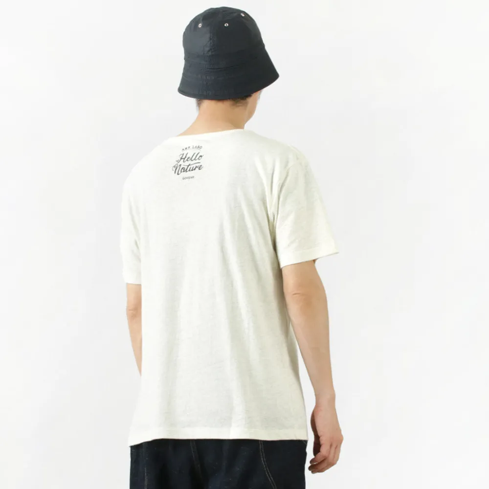GOHEMP T-Shirts^/ VEGE & HERB LOGO BASIC S/SL TEE