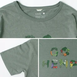 GOHEMP T-Shirts^/ VEGE & HERB LOGO BASIC S/SL TEE