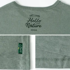 GOHEMP T-Shirts^/ VEGE & HERB LOGO BASIC S/SL TEE