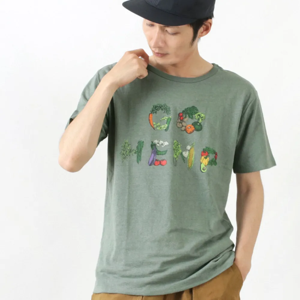 GOHEMP T-Shirts^/ VEGE & HERB LOGO BASIC S/SL TEE