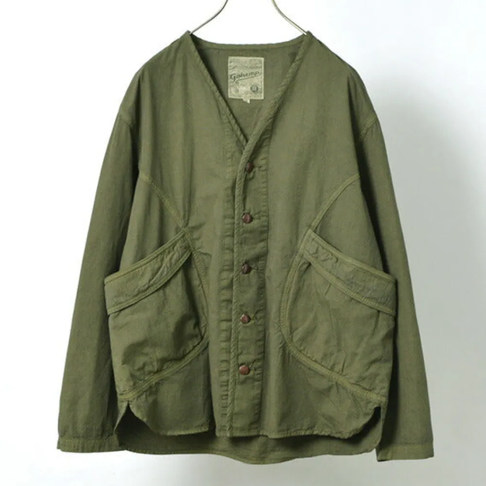 GOHEMP Jackets^/ Vendor no collar jacket