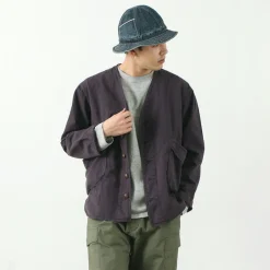 GOHEMP Jackets^/ Vendor no collar jacket