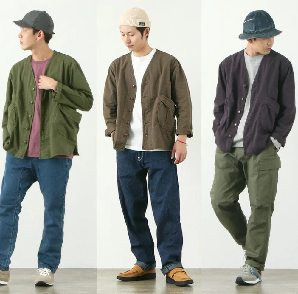 GOHEMP Jackets^/ Vendor no collar jacket