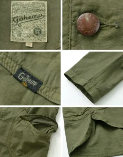 GOHEMP Jackets^/ Vendor no collar jacket