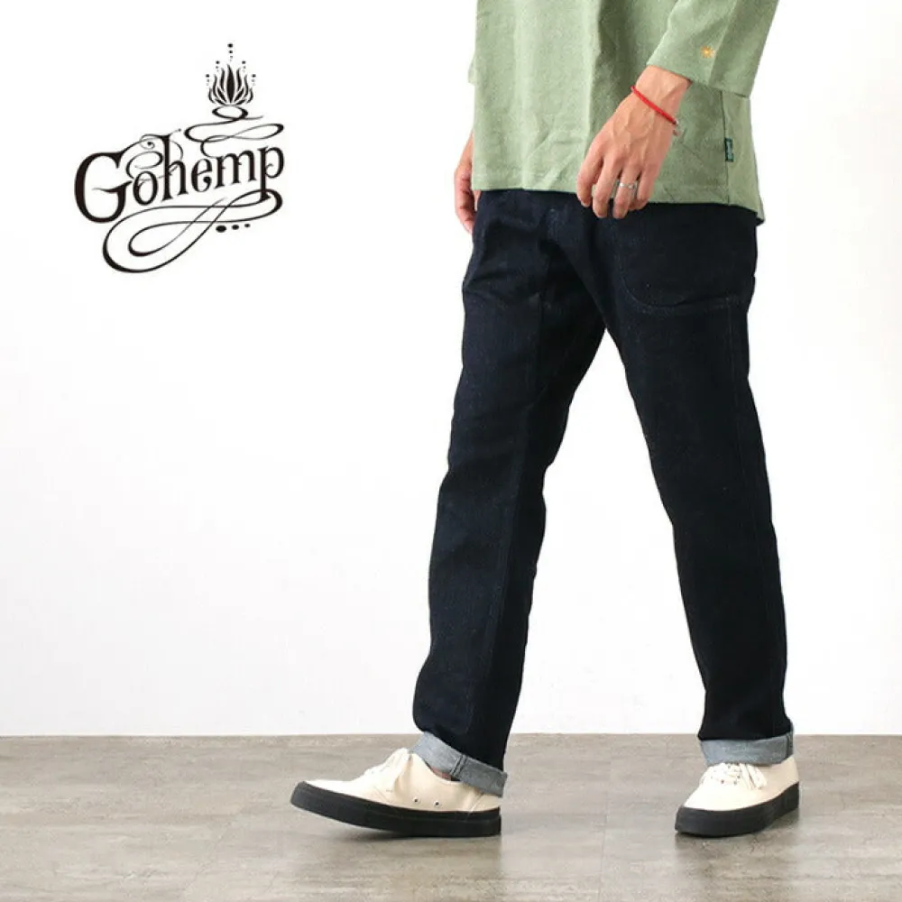 GOHEMP Jeans^/ Vendor Tapered Slim Pants one-wash
