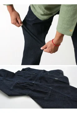 GOHEMP Jeans^/ Vendor Tapered Slim Pants one-wash