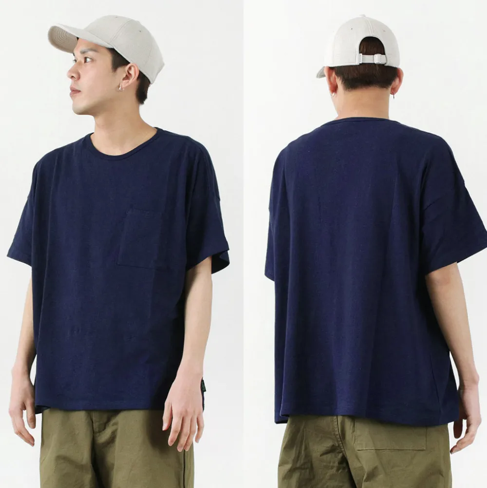GOHEMP T-Shirts^/ Wide Pockets T-Shirt