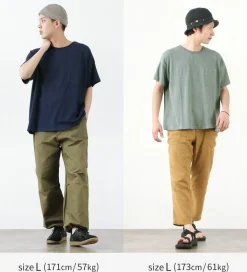 GOHEMP T-Shirts^/ Wide Pockets T-Shirt