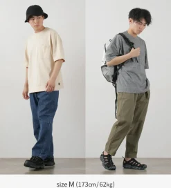 GOHEMP T-Shirts^/ Wide slit T-shirt Heather