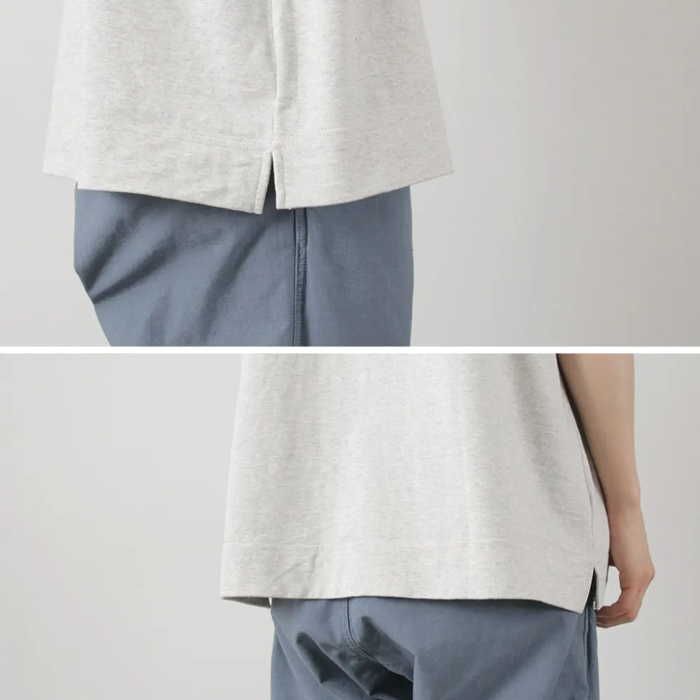 GOHEMP T-Shirts^/ Wide slit T-shirt Heather