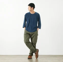 GOOD ON T-Shirts^/ Baseball T-Shirt Raglan / Shave indigo
