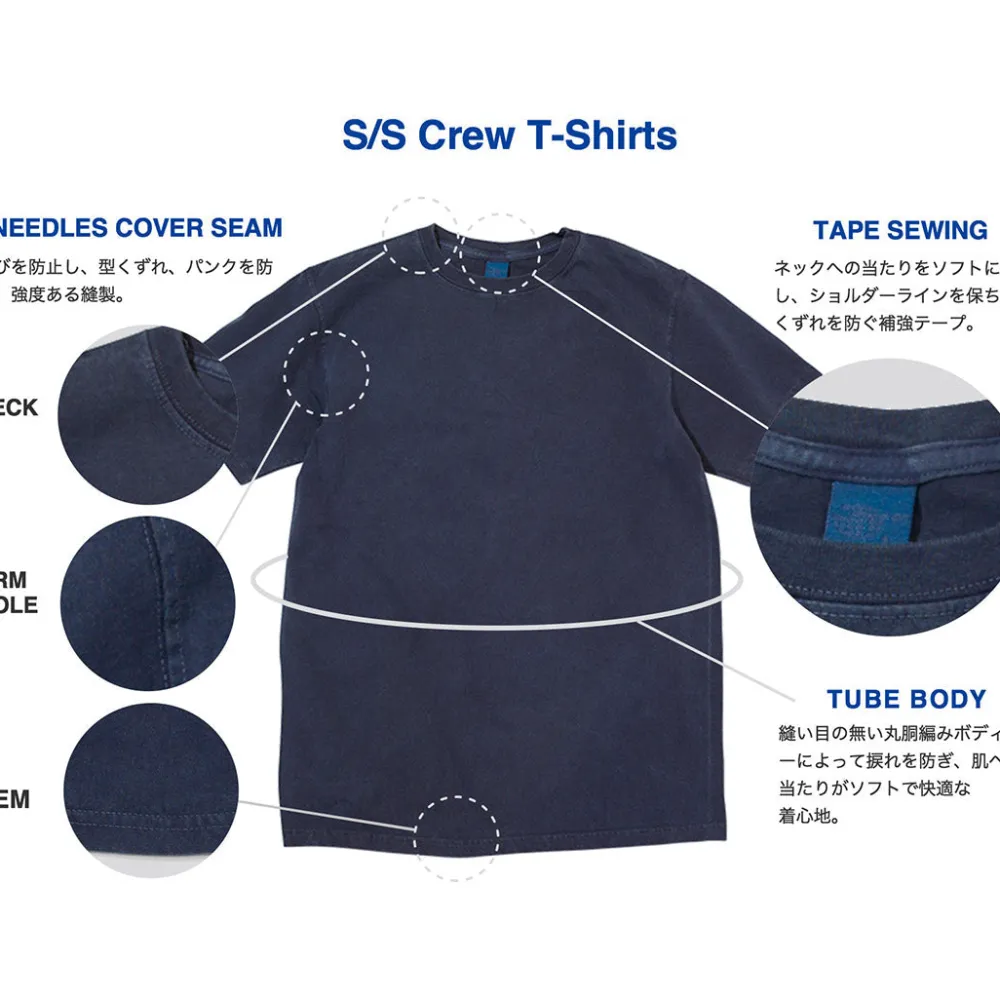GOOD ON T-Shirts^/ Cotton Monster Short Sleeve T-Shirt