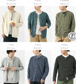 GOOD ON Cardigans^/ Crew neck TEE Cardigan