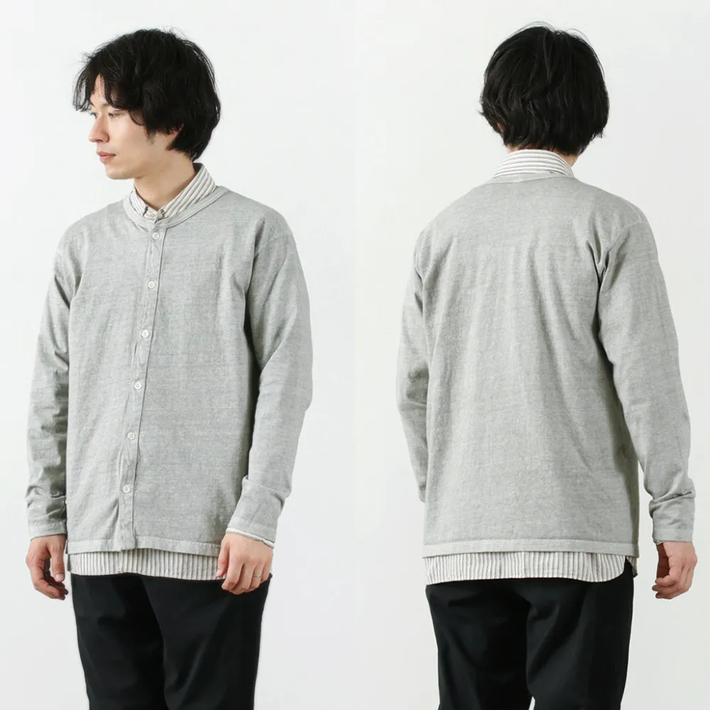 GOOD ON Cardigans^/ Crew neck TEE Cardigan