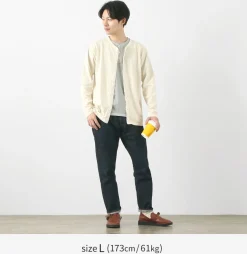 GOOD ON Cardigans^/ Crew neck TEE Cardigan