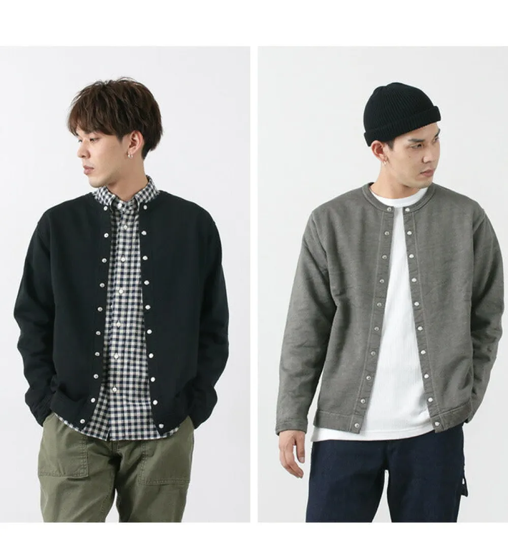 GOOD ON Sweatshirts^/ Crew Sweatshirt Cardigan
