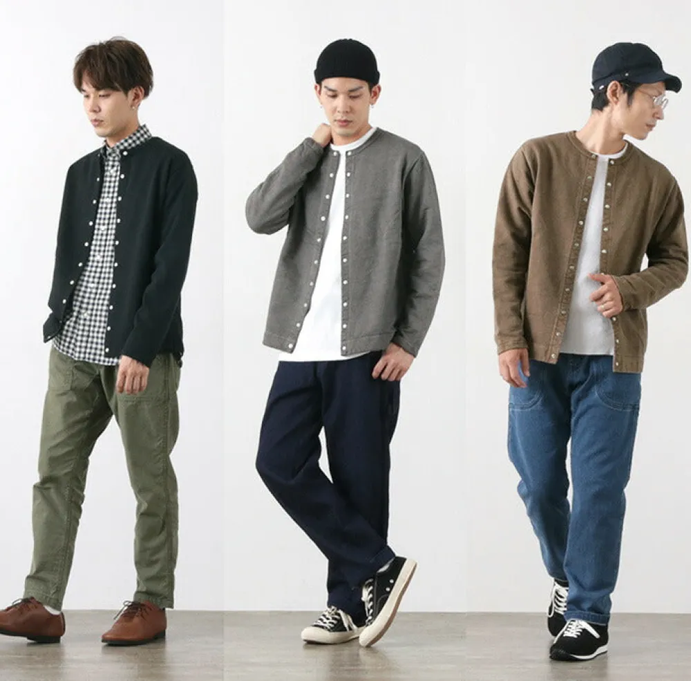 GOOD ON Sweatshirts^/ Crew Sweatshirt Cardigan