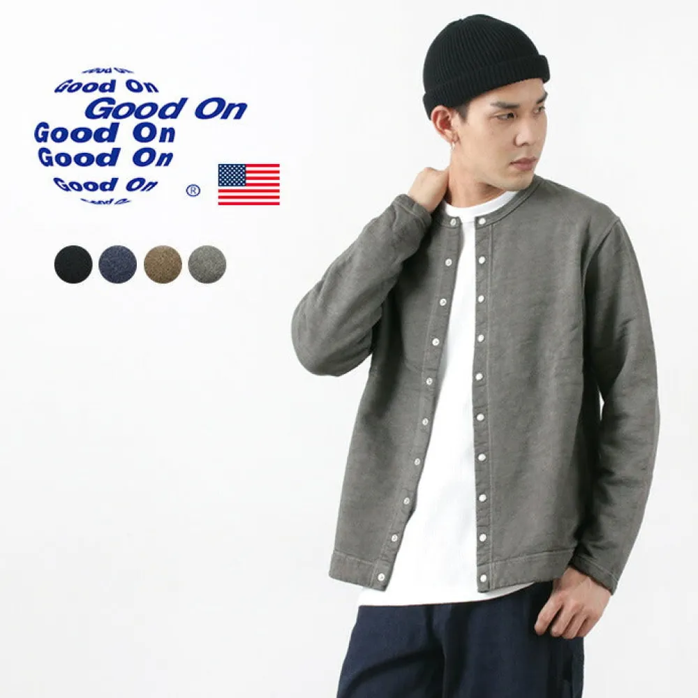 GOOD ON Sweatshirts^/ Crew Sweatshirt Cardigan