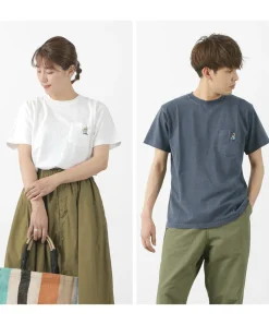 GOOD ON T-Shirts^/ GO BOY Hanging embroidery short sleeve pocket